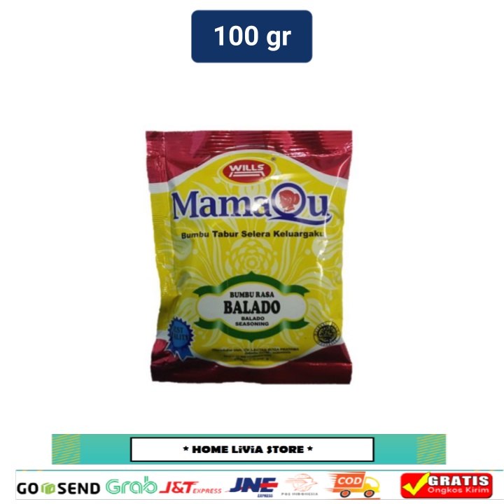 

Wills Mamaqu Bumbu Rasa Balado 100 gr