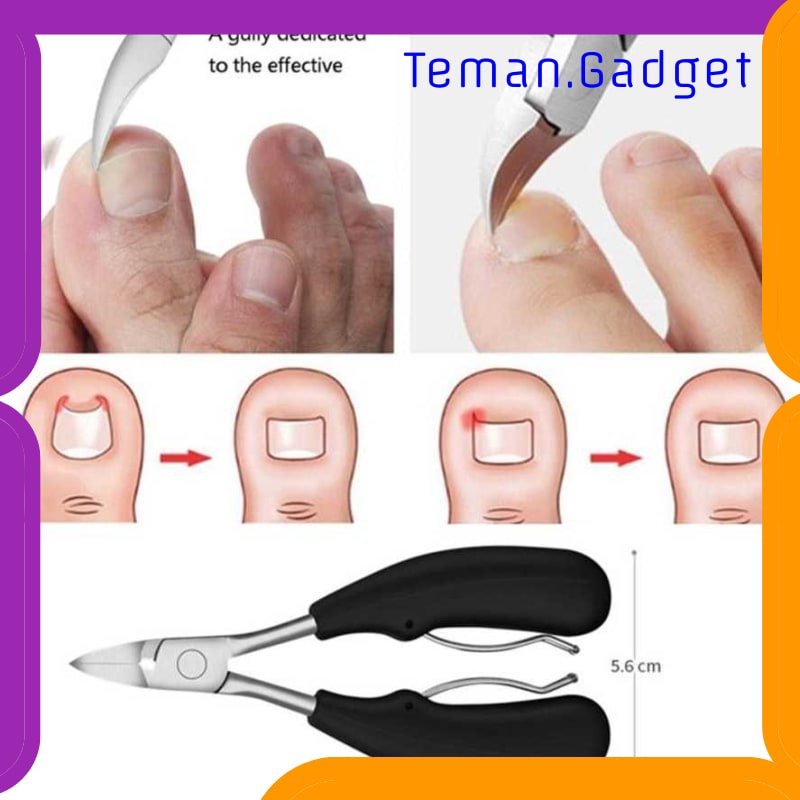 TG-FE337 TEGONI GUNTING KUKU JEMPOL KAKI ANTI CANTENGAN TOE NAIL CLIPPER MZ-020