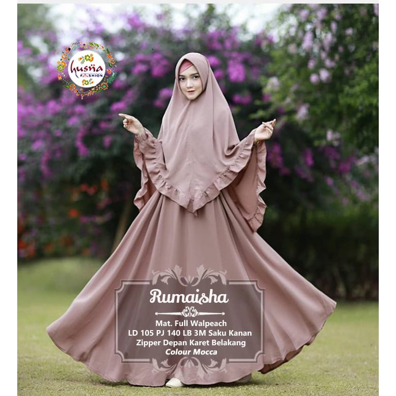 gamis syari rumaisha