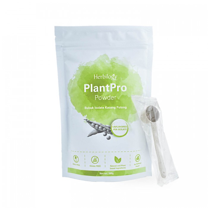 

Herbilogy PlantPro Powder-Unflavored 280gr (Plant Protein)