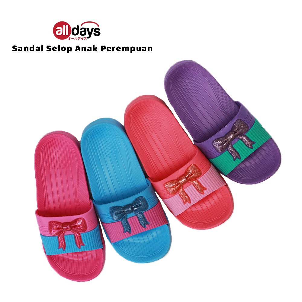 Alldays YT ~ Sandal Selop Anak Perempuan YT-317 Size 30-35