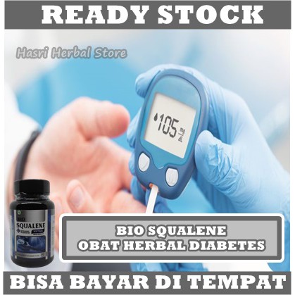 Obat Diabetes Herbal, Penurun Gula Darah Kencing Manis, Diabetes Kering dan Basah I Bio Squalene