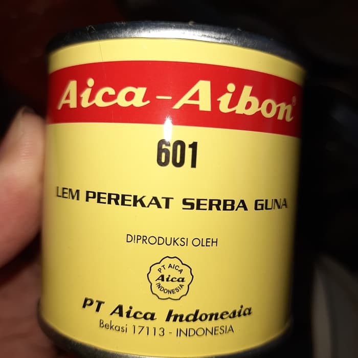 Lem Kuning Aibon Aica 70Gram Asli Untuk Kayu Papan Triplek Sepatu Baju Celana Kain Kulit Sintetis