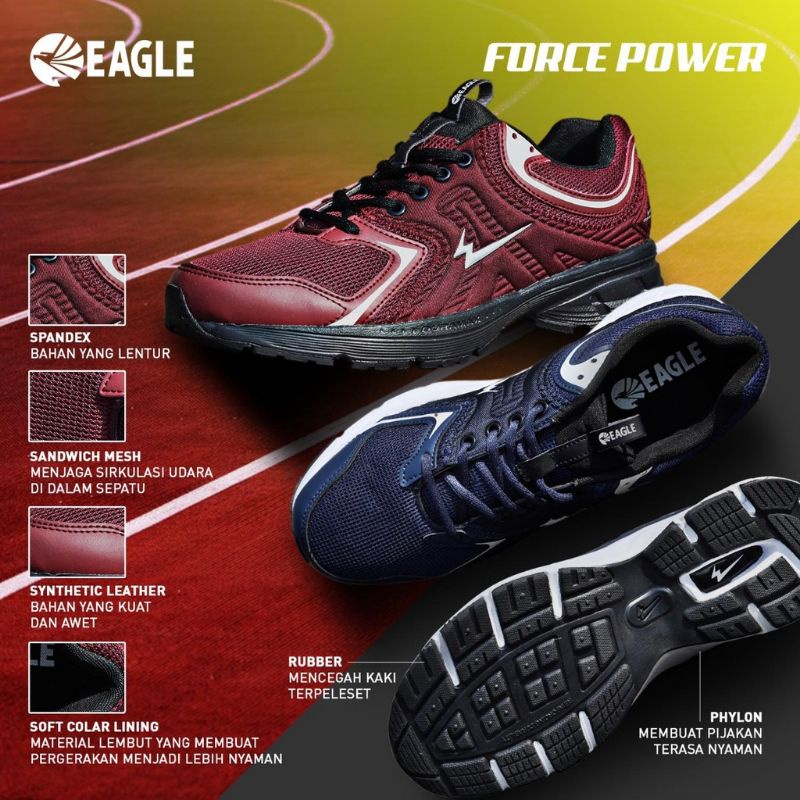 Sepatu Running EAGLE FORCE POWER