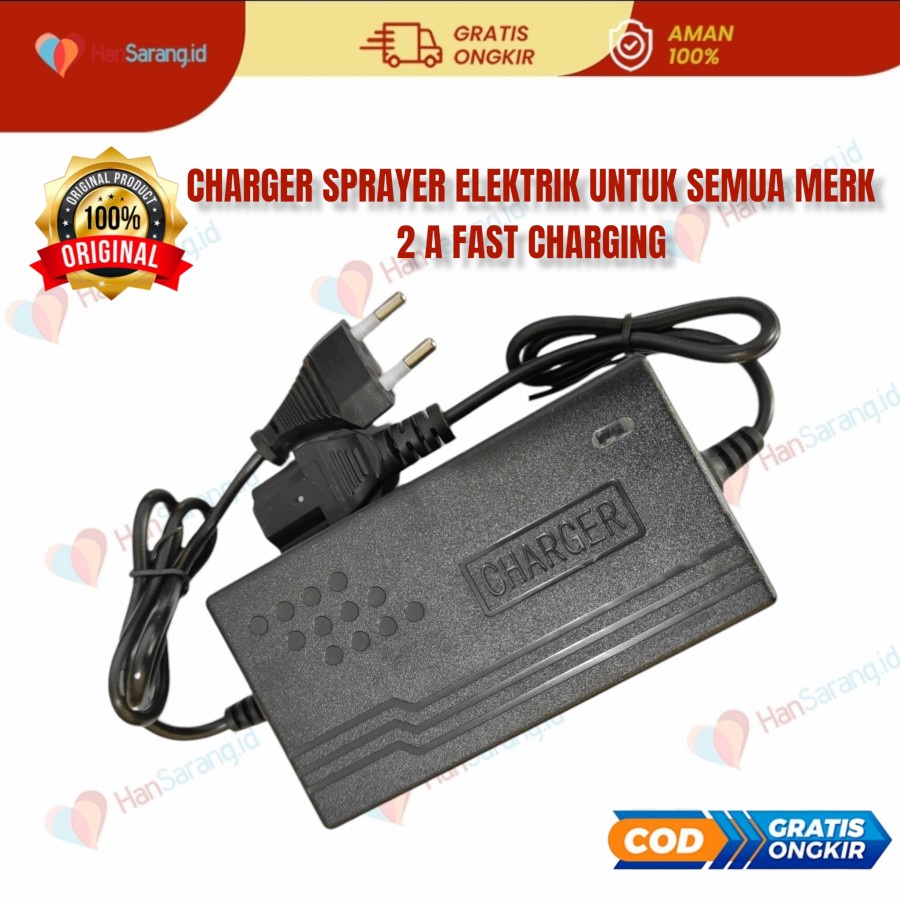 Charger Carger cas Casan Tangki Sprayer Elektrik DGW NAGASAKI SWAN