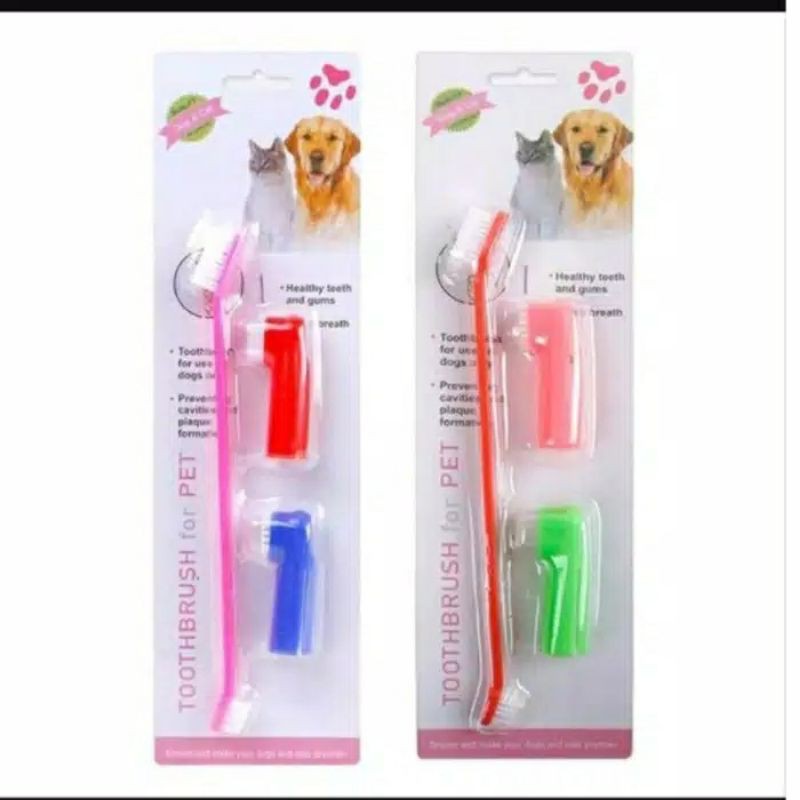 SIKAT GIGI KUCING ANJING / TOOTHBRUSH FOR PET