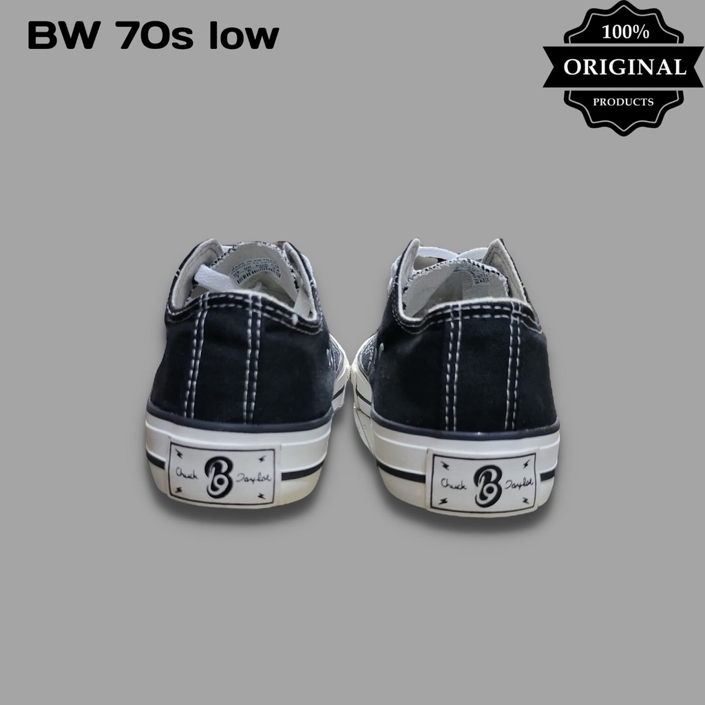 Sepatu Sneakers Pria Sepatu Kasual Kanvas BW 70S ORIGINAL Style Sepatu Sekolah Unisex