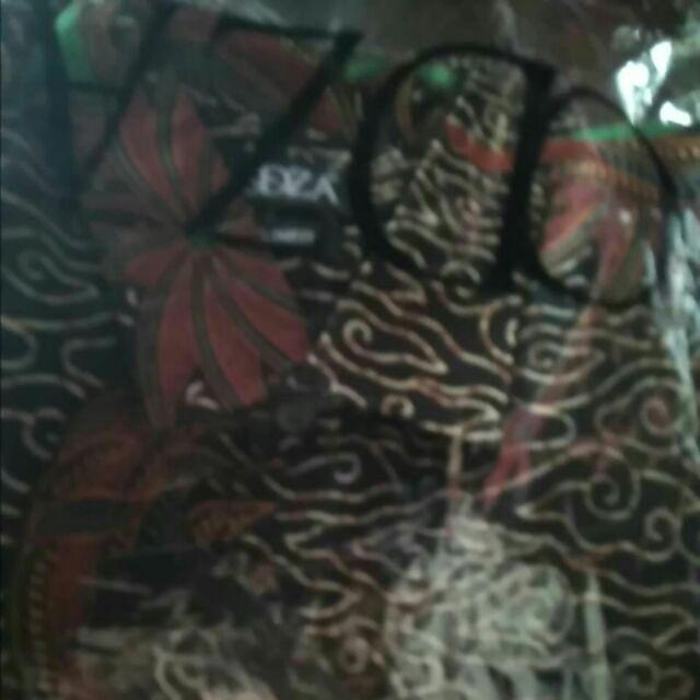 Kemeja Batik Pria Modern Lengan Panjang Casual Modis Slim Fit Trendy Masa Kini Ol 184