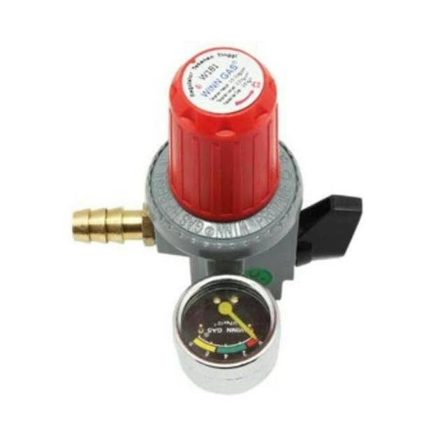 Winn Gas W-181M Regulator Meter High Pressure Tekanan Tinggi. SNI