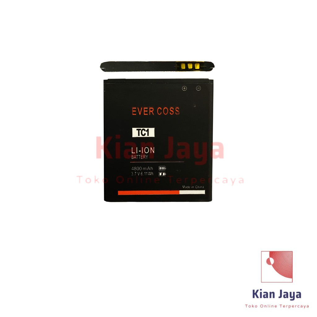 Baterai Evercoss TC1 Original Double Power Batre Batrai Battery Hp Ori