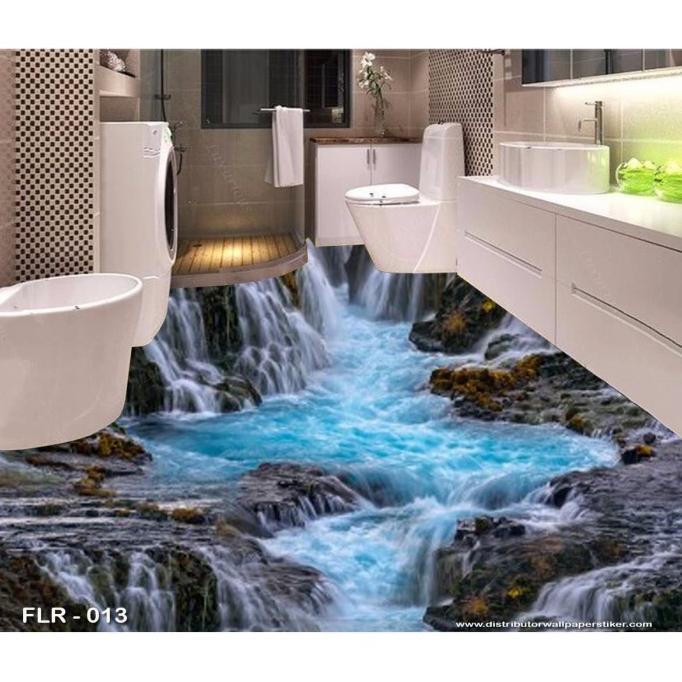 WALLPAPER CUSTOM 3D LANTAI WALLPAPER STIKER LANTAI ALAM BAWAH LAUT Termurah