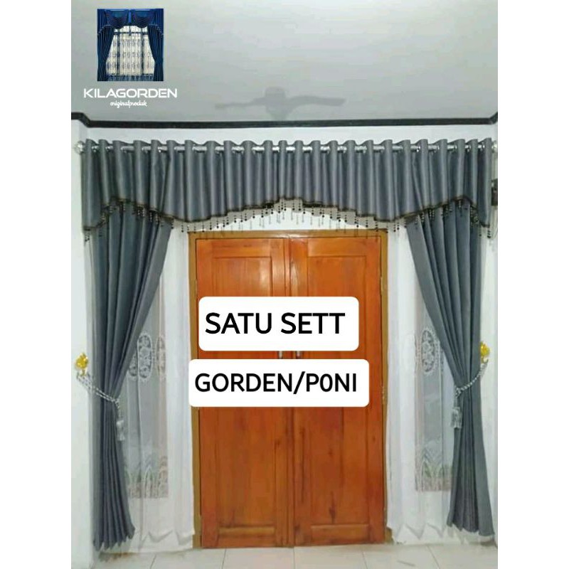 PROMO GORDEN PONI IMPORT SATU SET LENGKAP TINGGAL PASANG