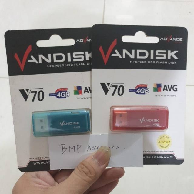 FLASH DISK VANDISK 4GB ORIGINAL 100% - VANDISK USB V70