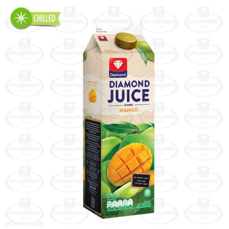 

DIAMOND JUICE MANGO UNSWEET 946 ML - Jus Mangga