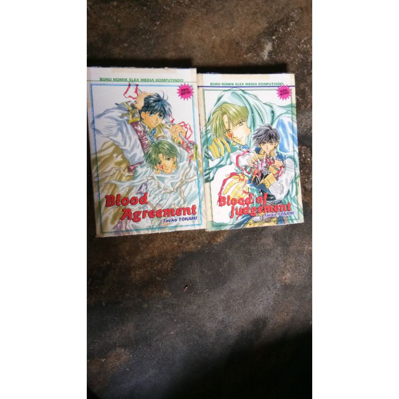 komik misteri Blood Agreement/Blood Judgement