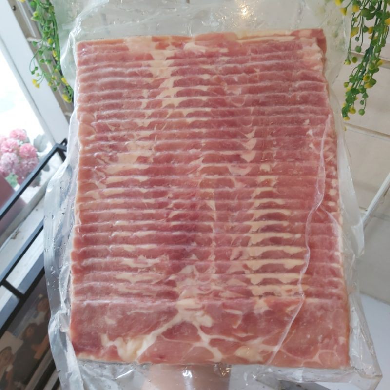 

Smoked Beef Bacon Slices 1KG