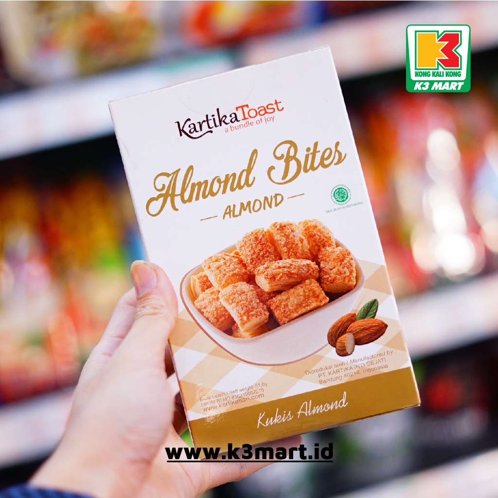 

Kartika Toast Almond Bites 51.6gr