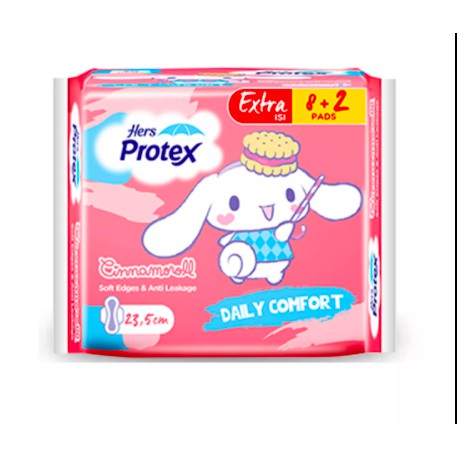 Hers Protex Maxi 23cm Wing 10 Non 8 Daily Comfort isi 10 Cinnamoroll