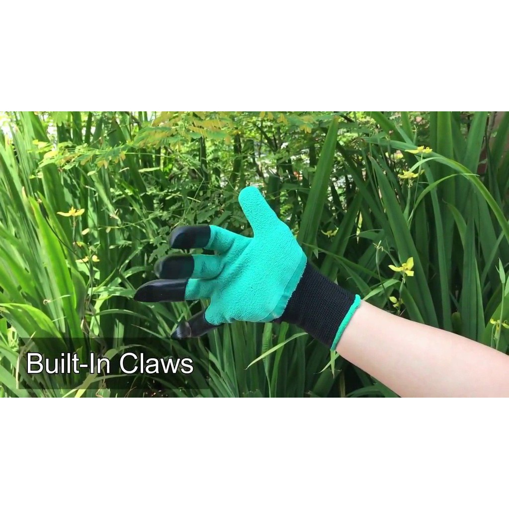 Garden Genie Gloves - Quick and Easy Way to Garden - Sarung Tangan Berkebun