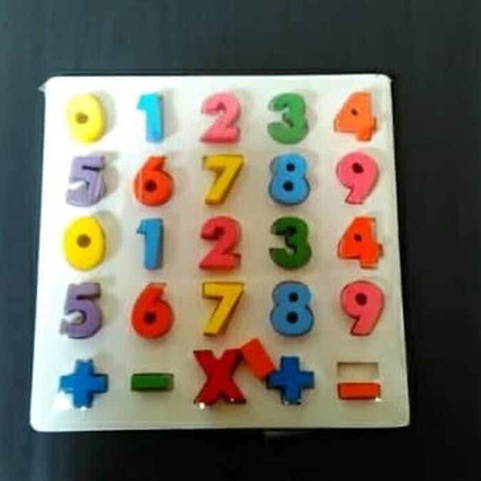 Puzzle Angka Mainan Anak