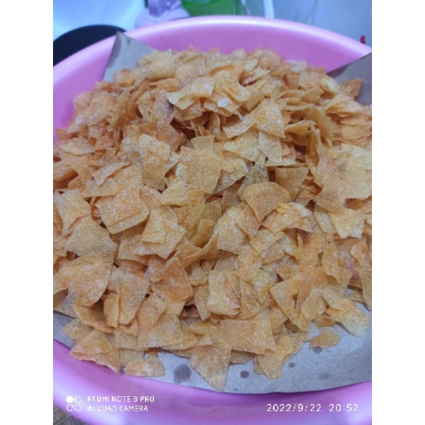 

Keripik Kentang / Keripik Kaca Berkualitas Super Homemade Tanpa Pengawet Dibuat dengan Fresh dan Higenis