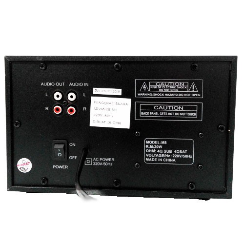 Advance Speaker Aktif M8-Bluetooth