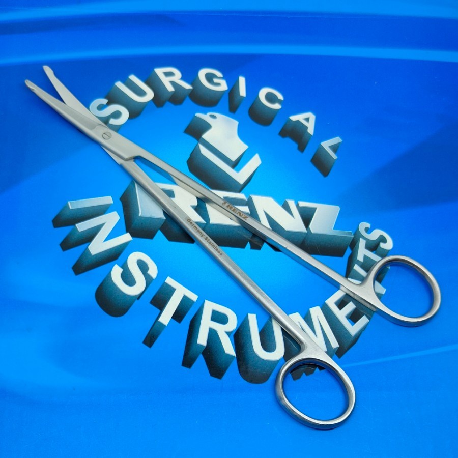 Alat Medis Alkes Strully Tonsil Scissor 20,5 cm|Renz Surgical|Gunting Medis|Gunting Operasi|Gunting Dokter|Gunting Bedah