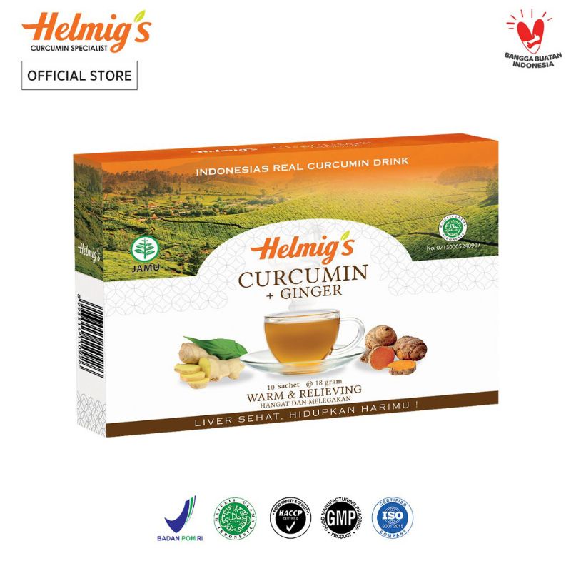 

Helmig's Curcumin Ginger 10 Sachet