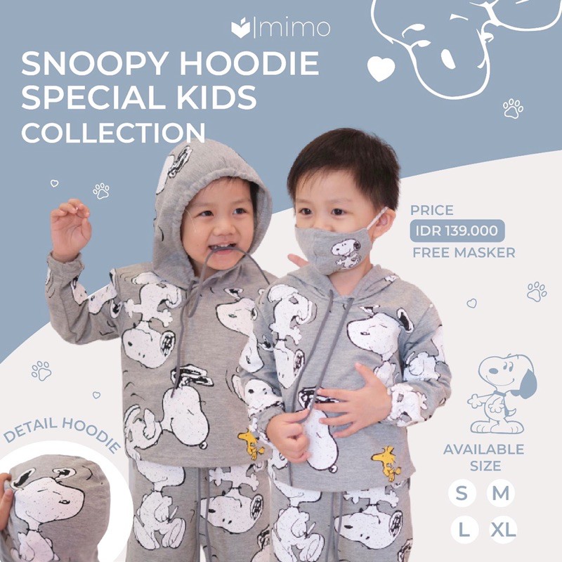 Snoopy Hoodie Kids Collection