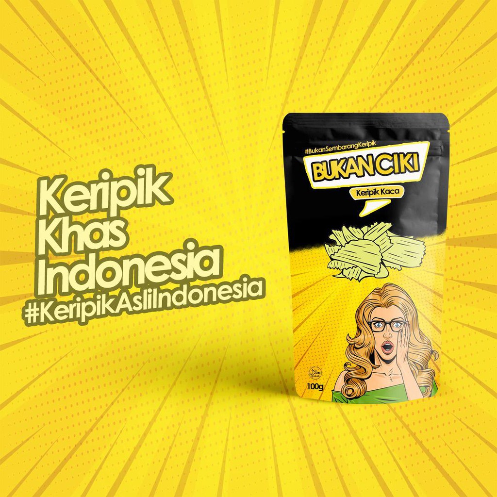 

Keripik Kaca Bukan Ciki Snack Tradisional Kekinian