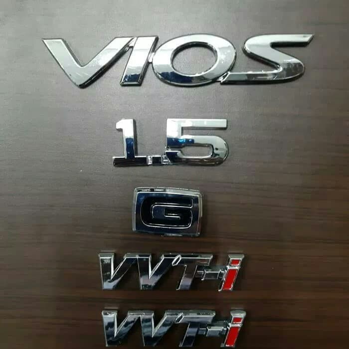 Emblem Logo Vios G 15 Vvti