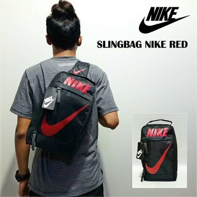 TAS SLINGBAG NIKE WAISTBAG NIKE TAS SEPATU FUTSAL DAN BOLA TAS JALAN TAS MAIN TAS SANTAI SMARTPHONE