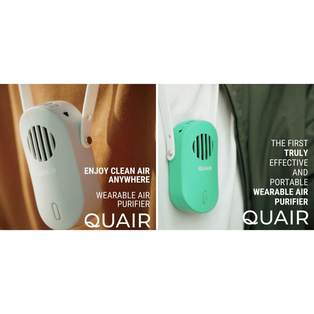 QUAIR Plasma Mini Wearable Air Purifier - Kalung Air Purifier Original