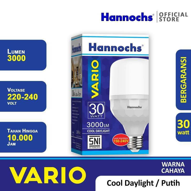 Lampu LED Hannochs VARIO LED Bulb Bohlam 30 Watt