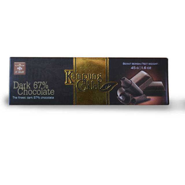 

Dark 67% Chocolate Bar 45.g Kampung Coklat