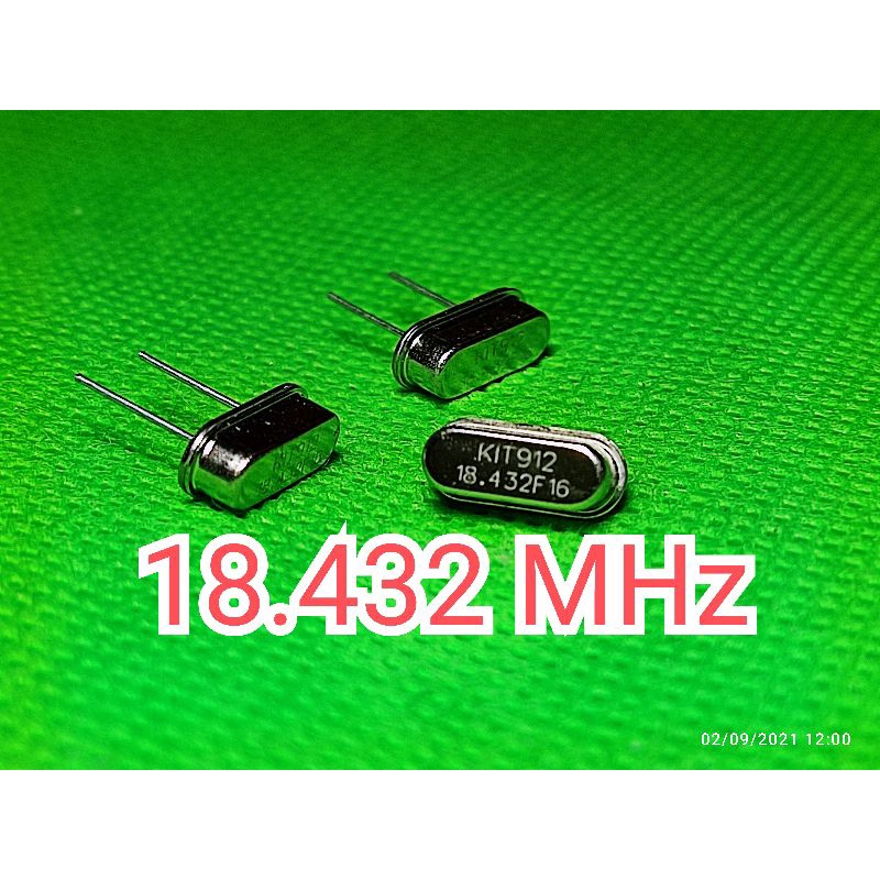 Oscillator crystal xtal kristal oskilator osilator 18.432MHz HC-49S