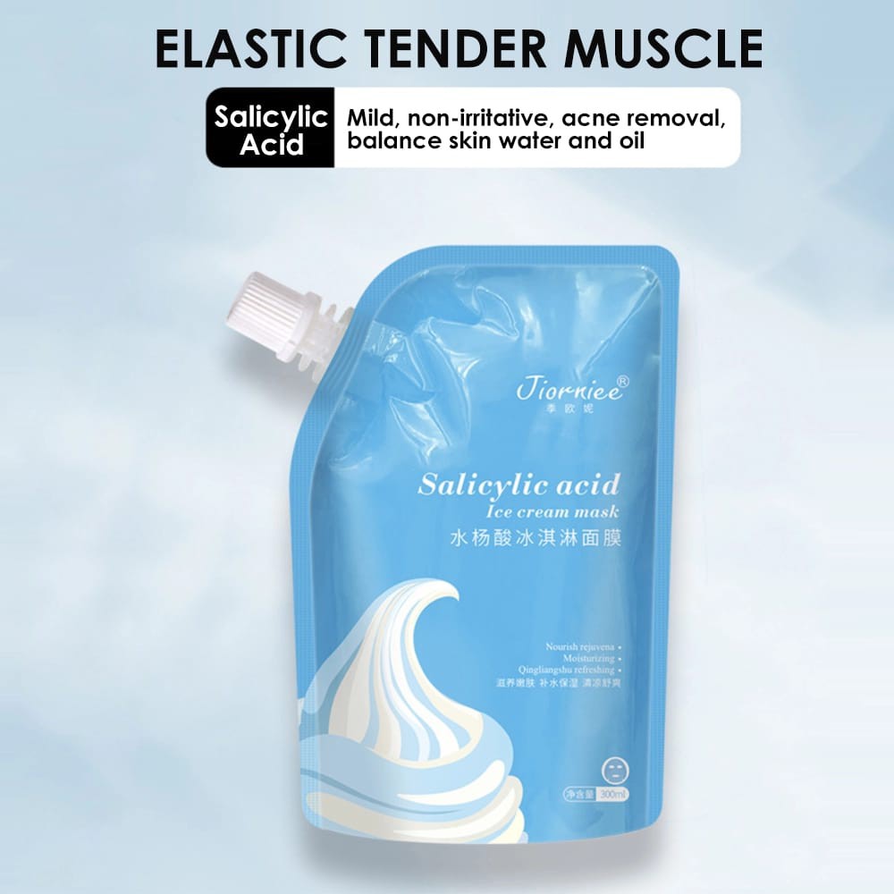 Salicylic Acid Ice Cream Mask Original / Masker Es Krim Salicylic Acid Penghilang Komedo dan Jerawat