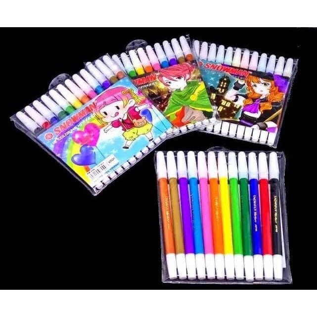 

Spidol Snowman 12 Warna