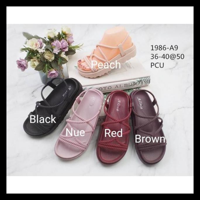 Sandal Tali Gladiator Kepang Alina Shopee Indonesia Sandal Tali Gladiator Kepang Alina Shopee Indonesia