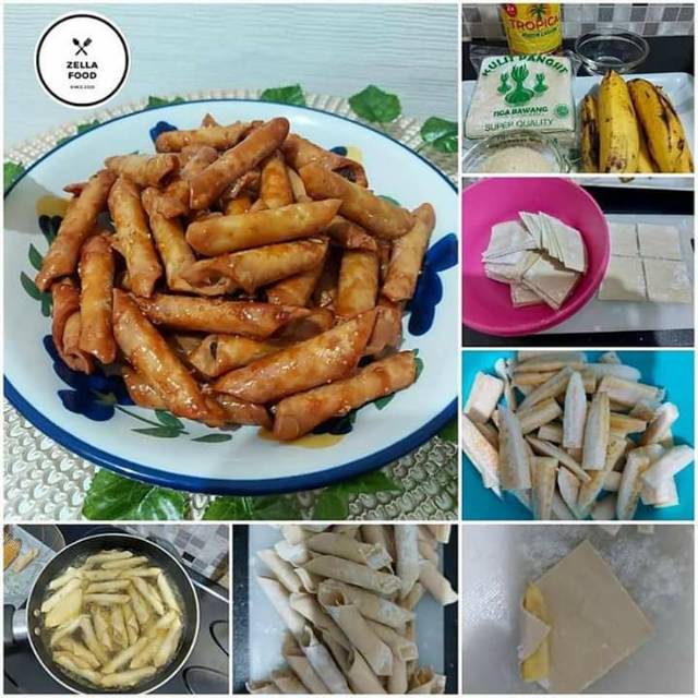 

PANGSIT PISANG CARAMEL.