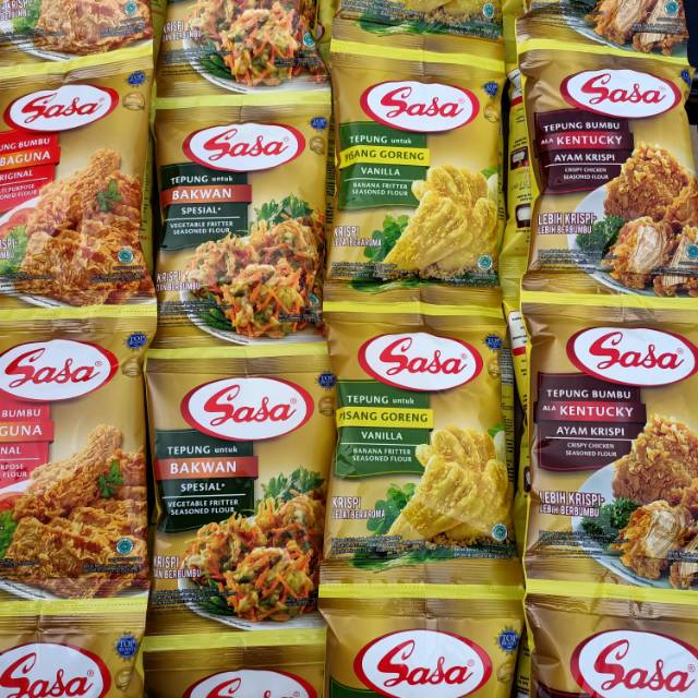

Tepung bumbu sasa 80gram 1 set