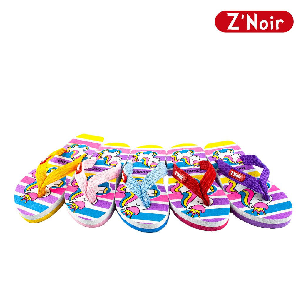 Sandal anak Znoir Teplek / Sandal Teplek Poni Lucu / Sandal Anaka Cewek