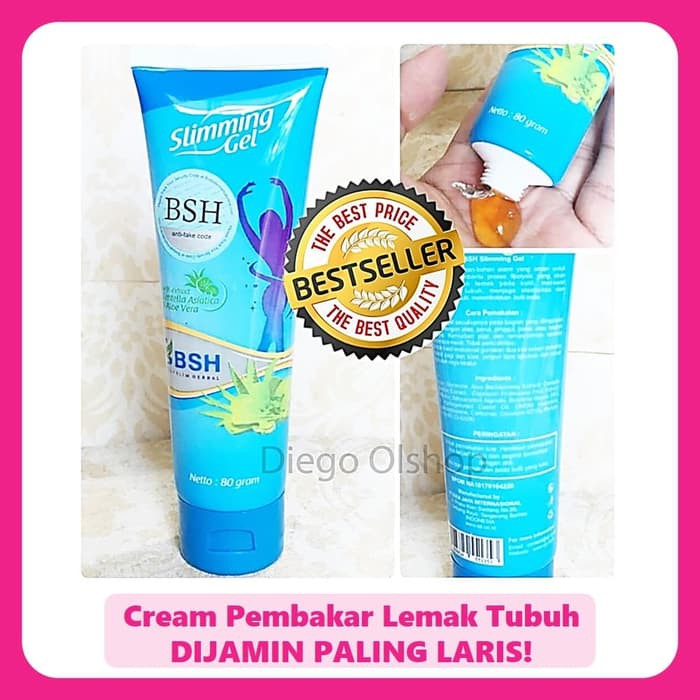 ORIGINAL 100% Cream Pengecil Lengan / Pengecil Betis / Pengecil Paha BSH LOTION BEST Termurah