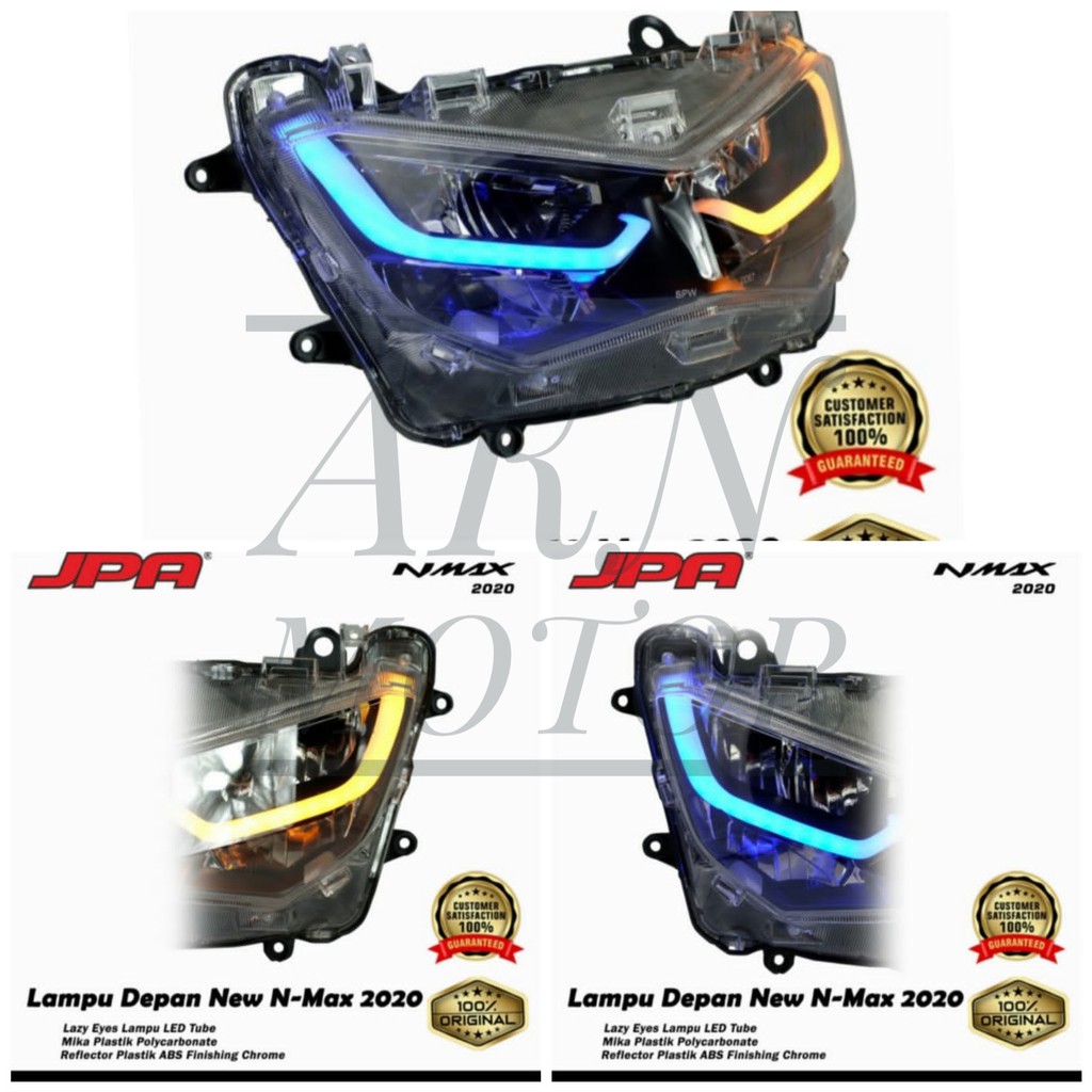 LAMPU DEPAN NMAX NEW LAMPU PROJIE LED JPA ORIGINAL NMAX 155 NEW