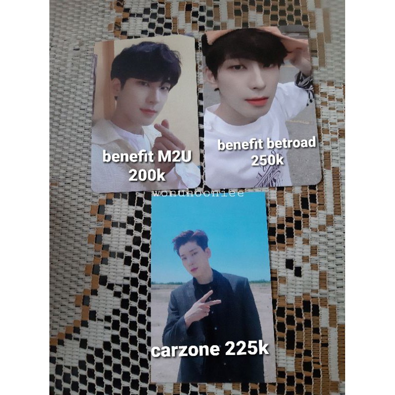 BENEFIT WONWOO M2U BETROAD, CARZONE (CARATZONE) WONWOO