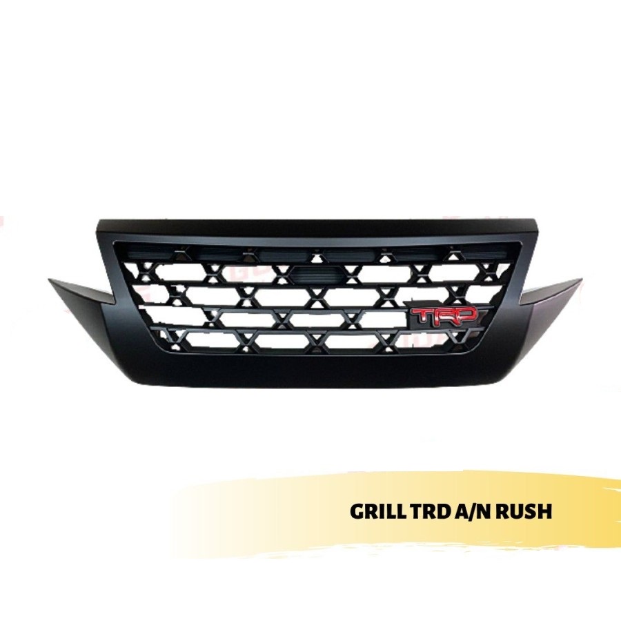 Grill Trd Rush Inject Black Doff