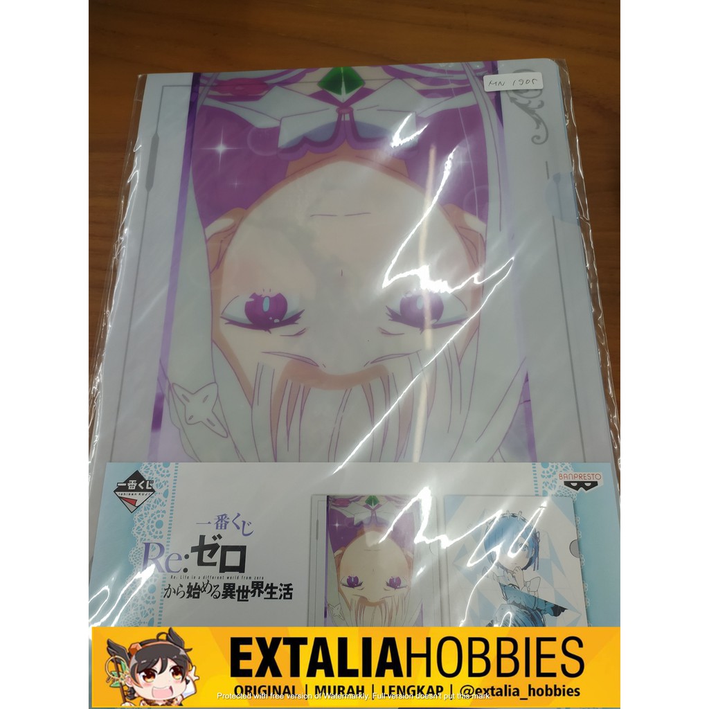 

CLEAR FILE RE ZERO EMILIA A4