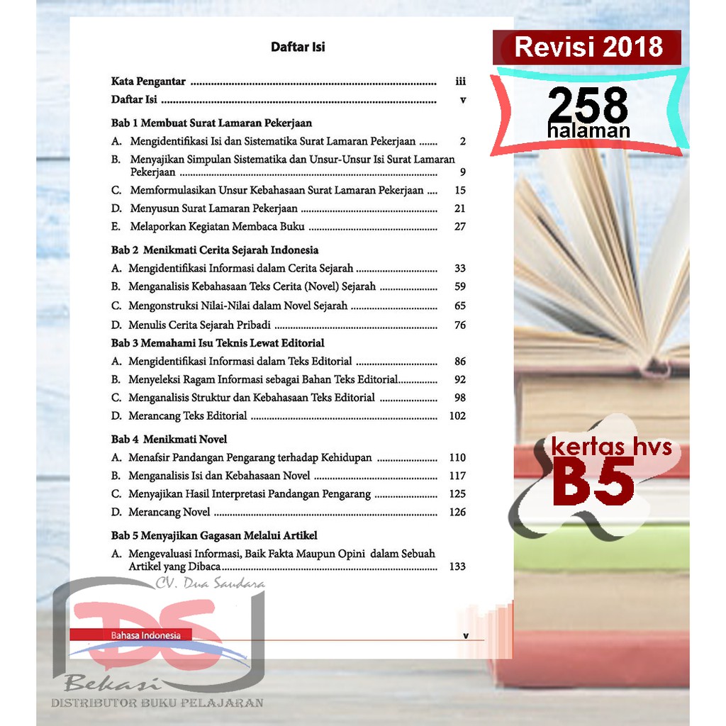 Buku Siswa Kelas 12 SMA BAHASA INDONESIA Kurikulum 2013 Revisi 2017-2