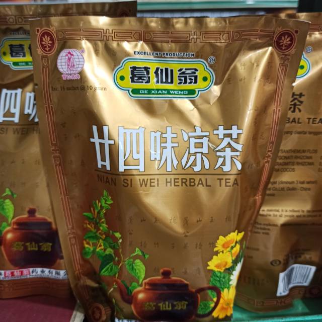

Herbal Tea / Teh Herbal Untuk Panas Dalam Sakit Tenggorokan 160g