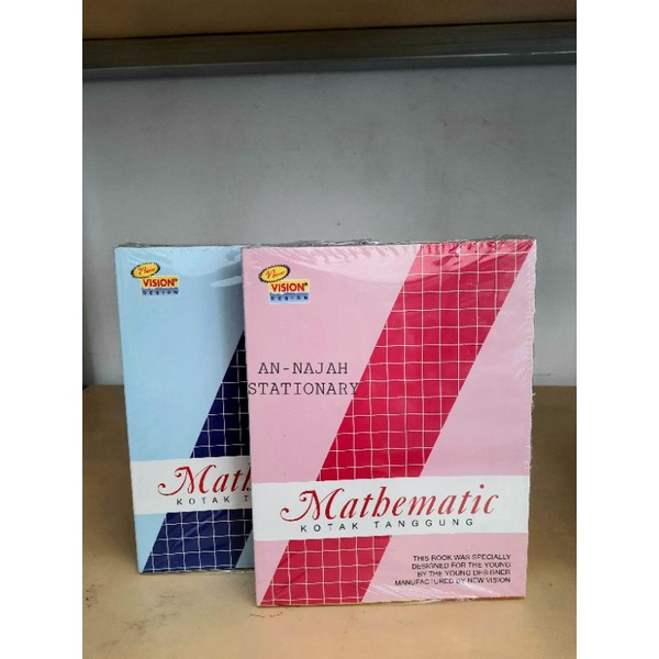 

BUKU KOTAK TANGGUNG VISION ISI 30 LEMBAR 1 PACK 10 BUKU